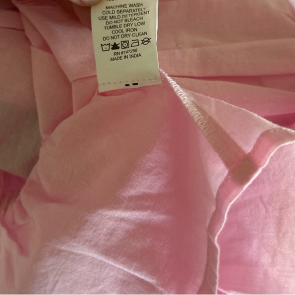 Women's Simply Southern Smocked Blouse in carnation Pink NWT SZ XL, and L - Picture 12 of 12